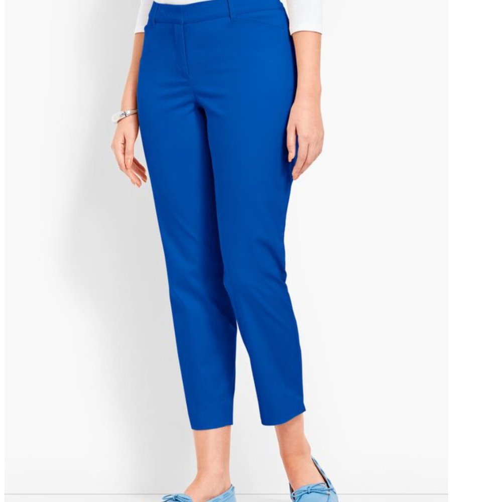 Talbots Perfect Crop - Brilliant Blue